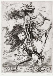 Kurt Seligmann - Jean sans terre nettoye par le vide; and Wrested from Mirrors