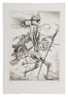 Kurt Seligmann - Jean Sans Terre Nettoyé Par Le Vide (Mason 82.I.A)