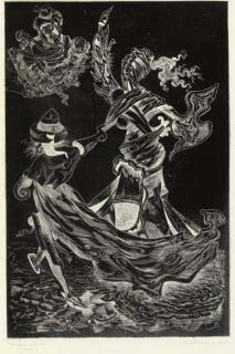 Kurt Seligmann - Oedipus\' Youth, from The Myth of Oedipus (see Mason 117-122)