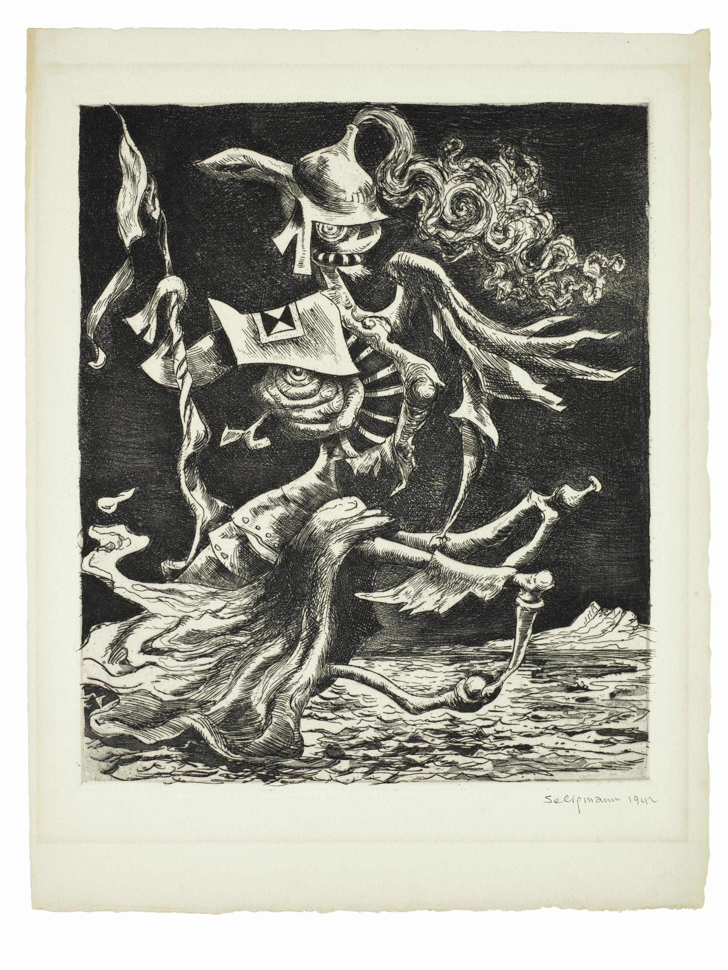 Kurt Seligmann - Phantom of the Past, from  VVV Portfolio