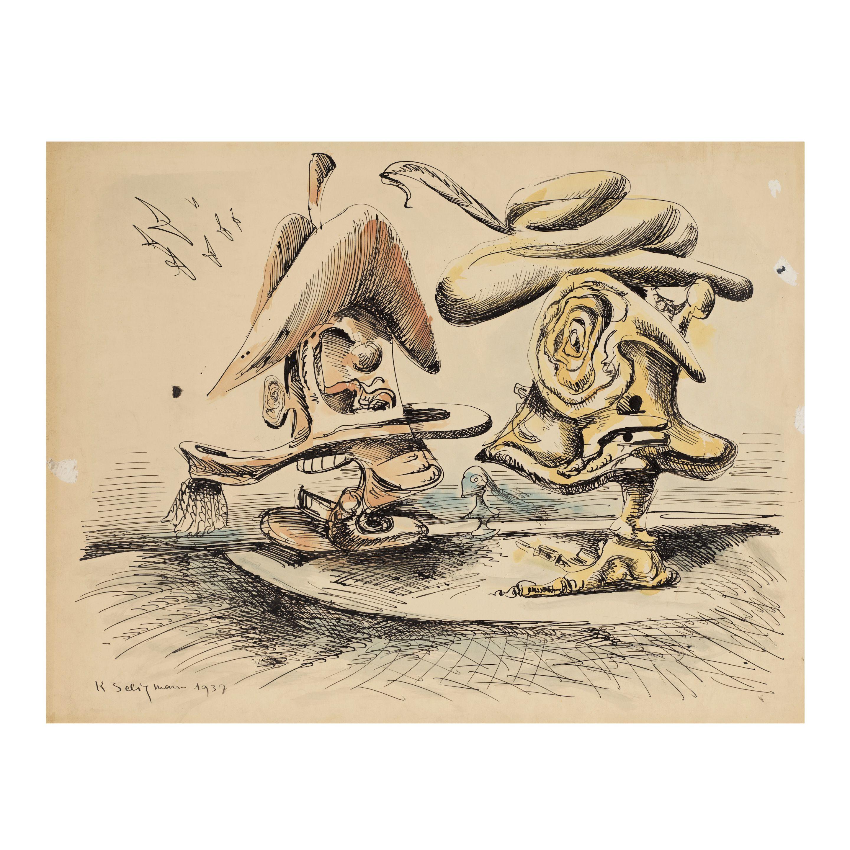 Kurt Seligmann - Sans titre N° 25