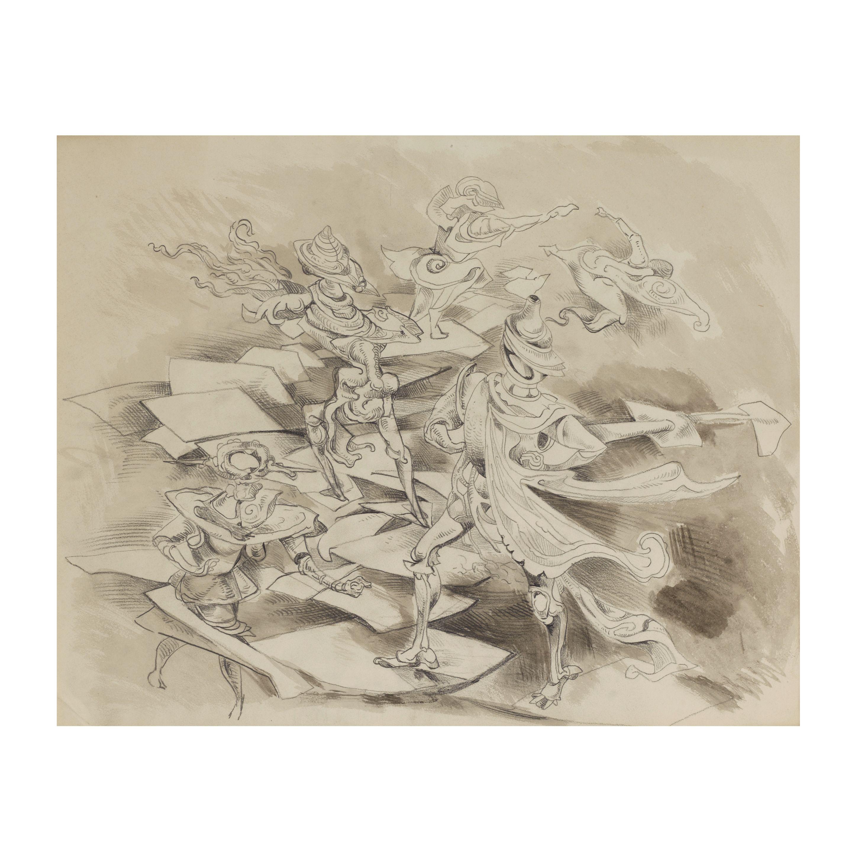 Kurt Seligmann - Sans titre N° 44