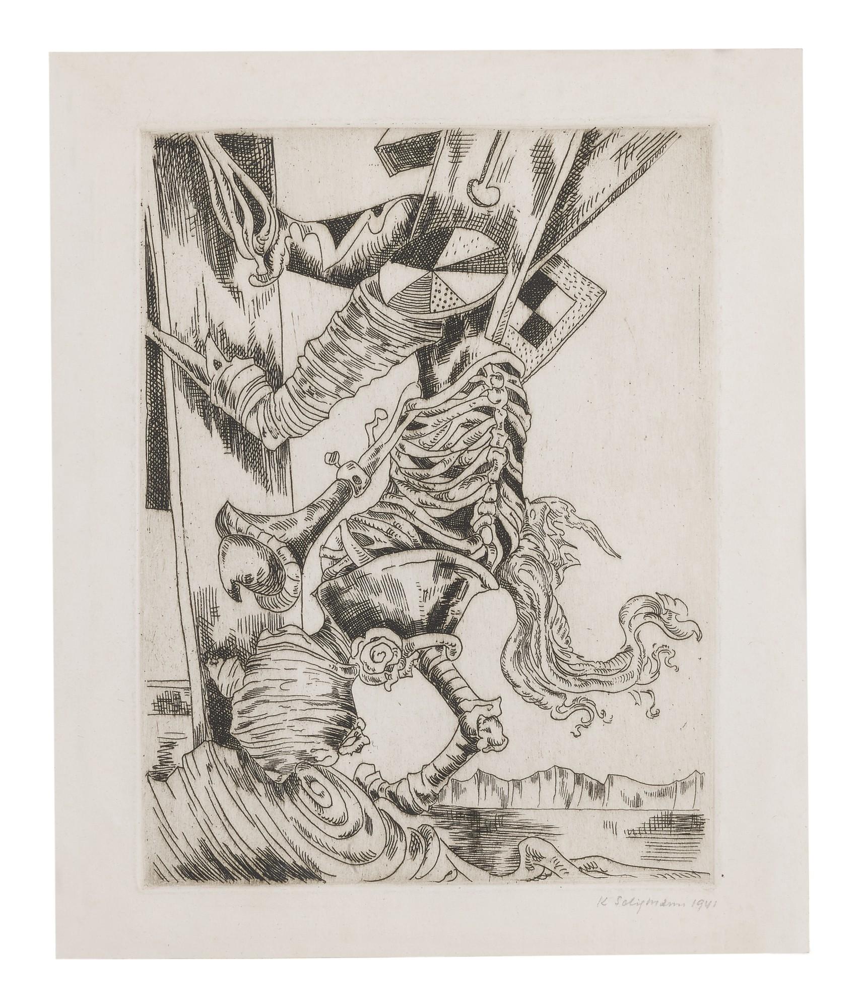 Kurt Seligmann - Wrested From Mirrors (Mason 89)