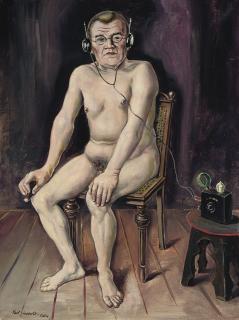 Kurt Weinhold - Mann mit Radio (Homo Sapiens)