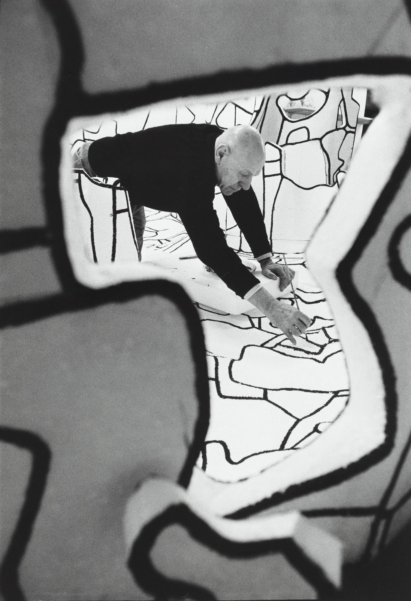 Kurt Wyss - Jean Dubuffet Dans Son Atelier