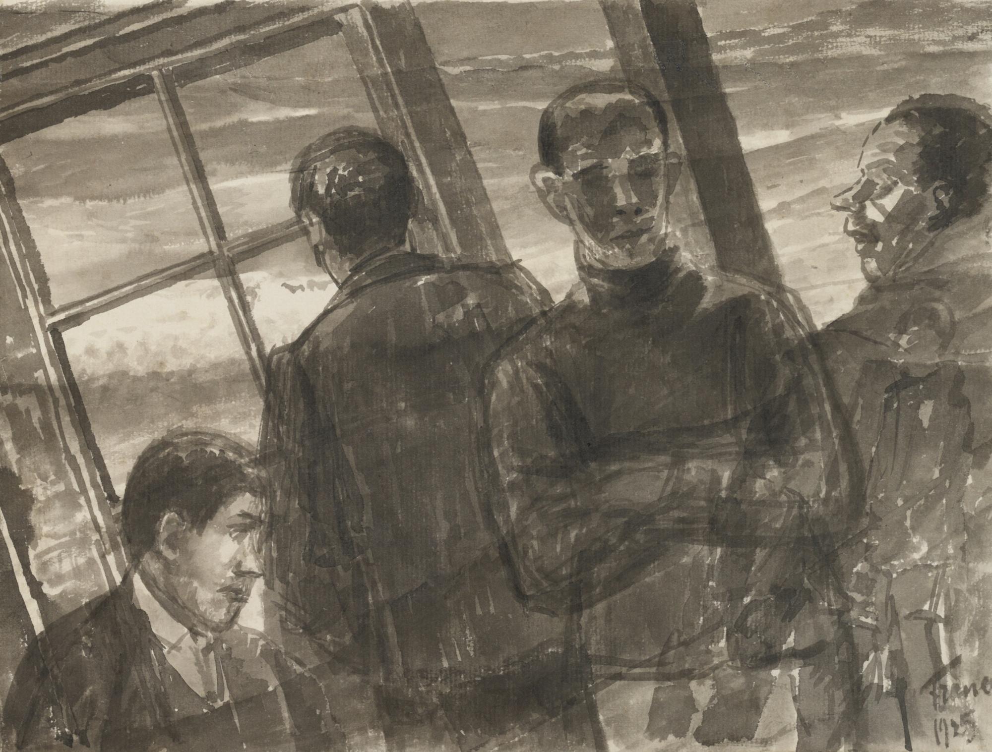 Kuzma Petrov-Vodkin - Café