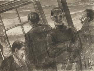 Kuzma Petrov-Vodkin - Café