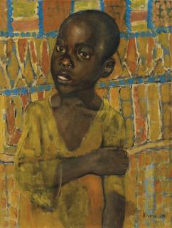 Kuzma Petrov-Vodkin - Portrait Of An African Boy