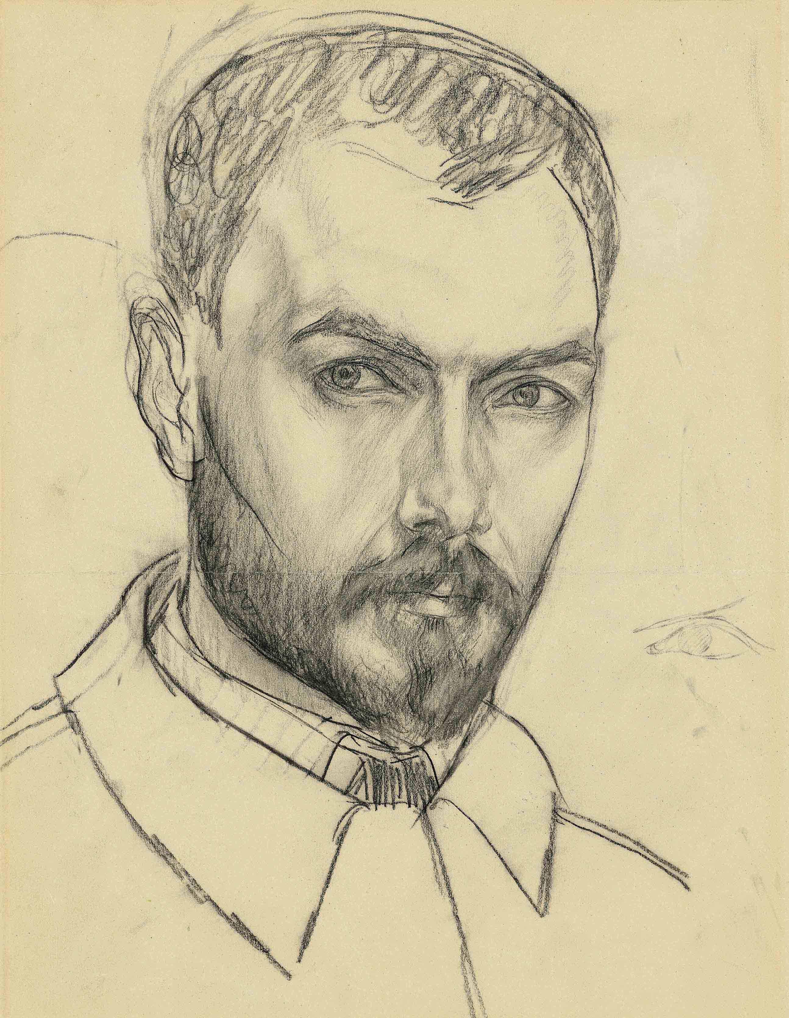 Kuzma Petrov-Vodkin - Self-portrait