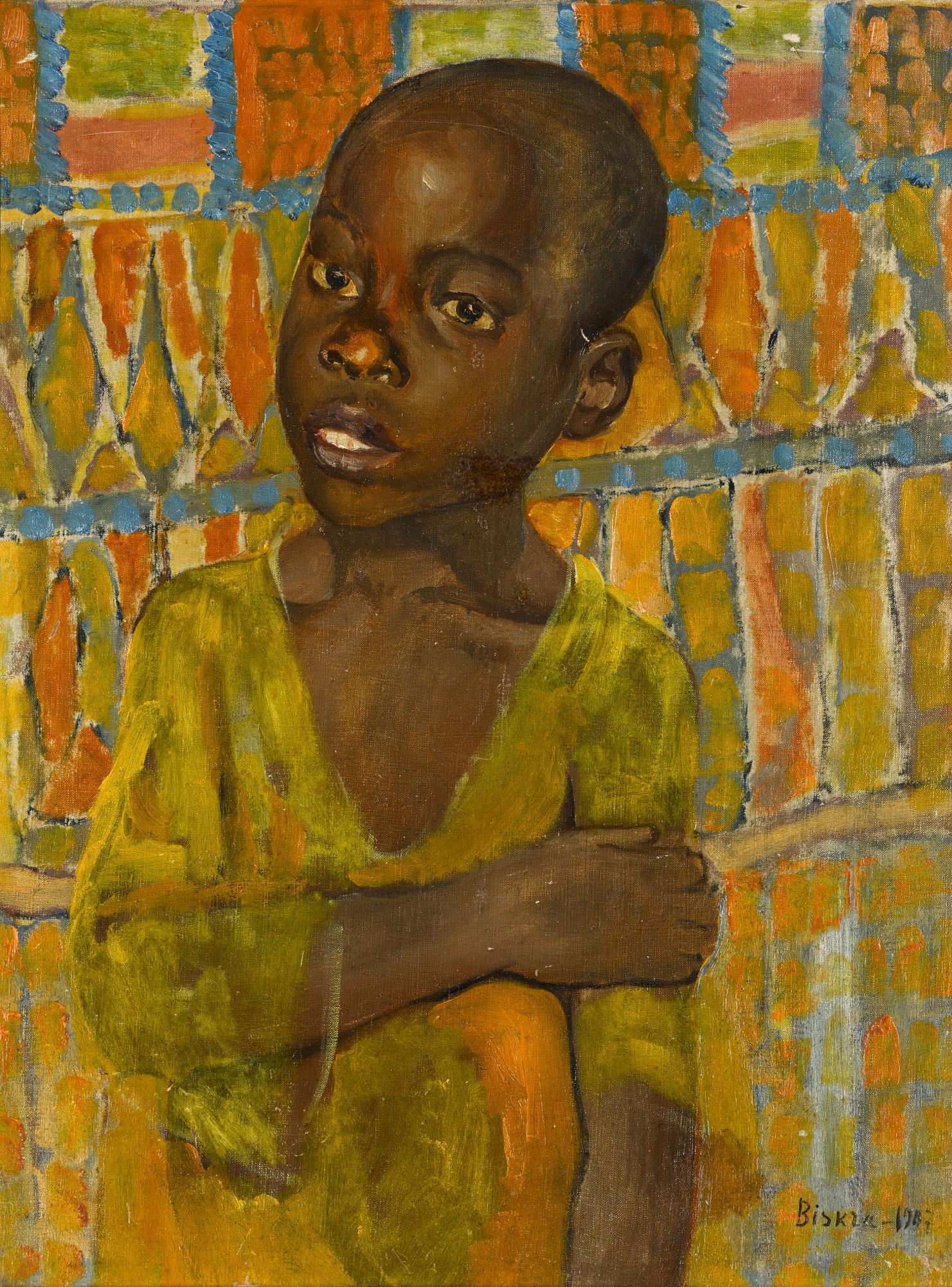 Kuzma Sergeevich Petrov-Vodkin - Portrait of an African Boy