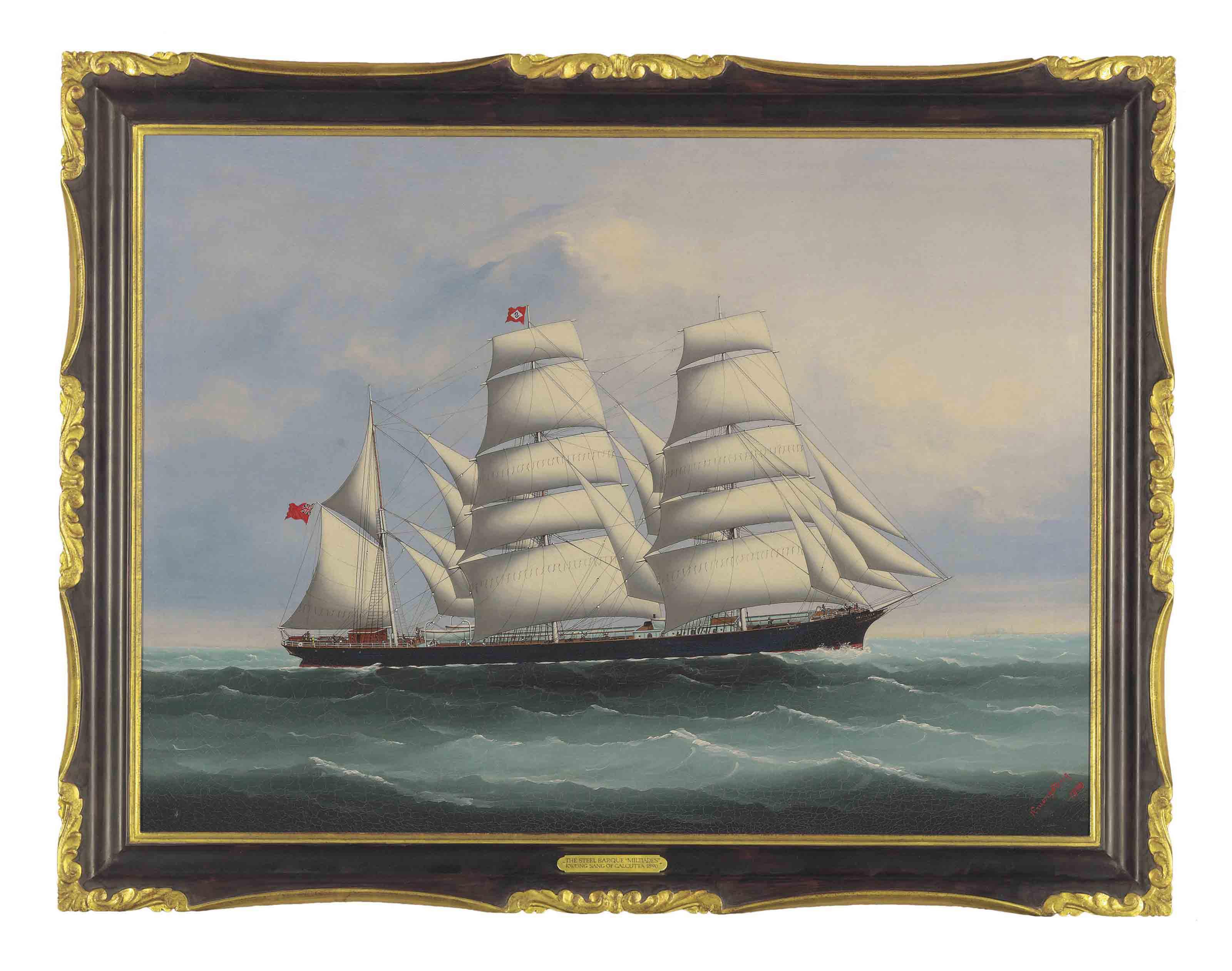 Kwong Sang - The Militiades At Full Sail