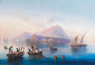 La Pira - Fishing boats off Procida