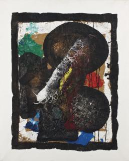 Ladislas Kijno - Composition Abstraite (L\'Oiseau De Feu)