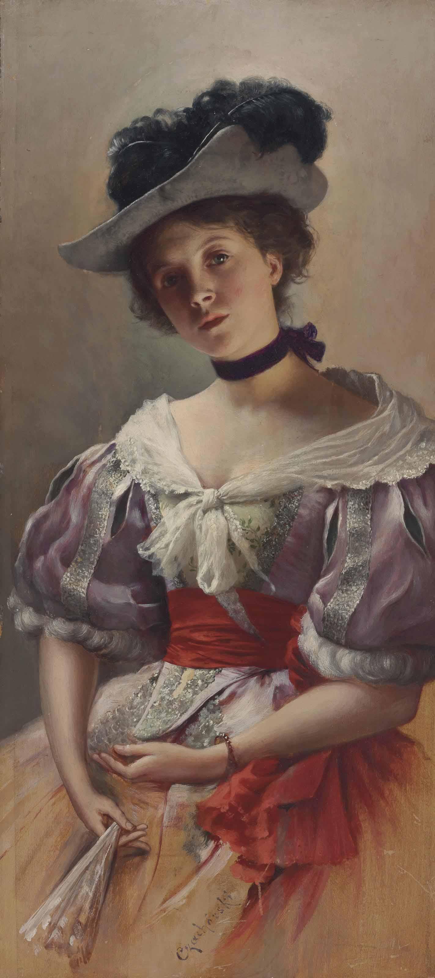 Ladislas Wladislaw von Czachorski - Jeune belle