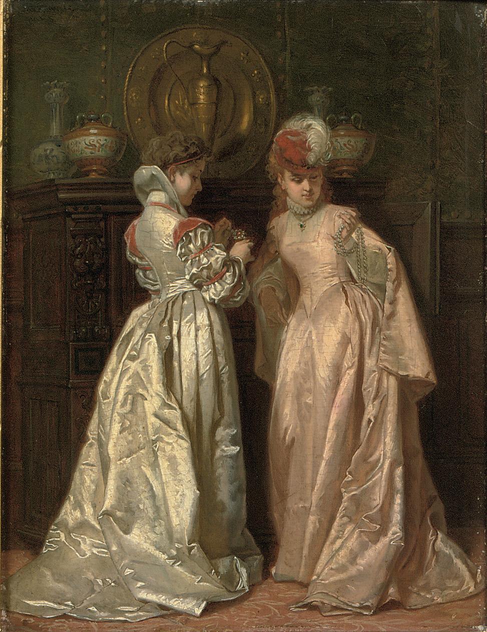 Ladislaus Bakalowicz - Admiring the pearls
