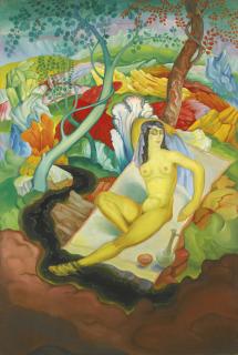 Lado Davidovich Gudiashvili - By The Black Stream