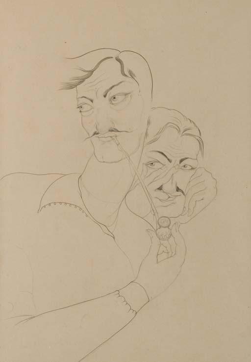 Lado Davidovich Gudiashvili - Les Fumeurs