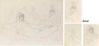 Lado Davidovich Gudiashvili - Reclining Odalisques