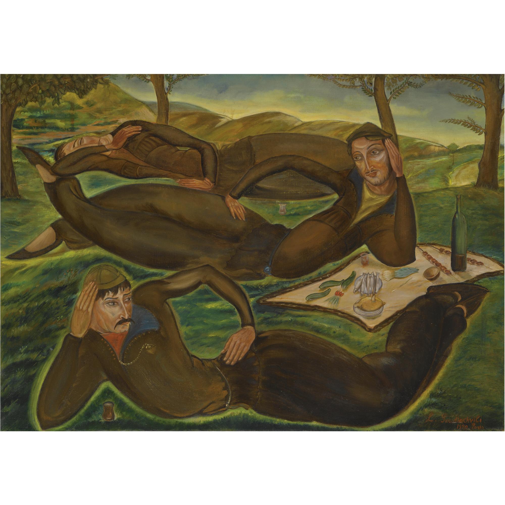 Lado Gudiashvili - The Dreamers Of Ortachala