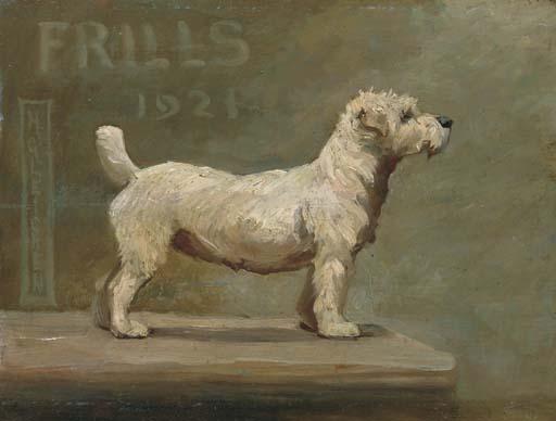 Lady Helena Gleichen - Frills - A West Highland Terrier