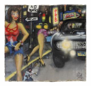 Lady Pink - 1969 Super Sport Camero [A Double-Sided Work]