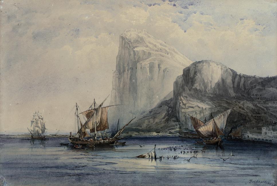 Lady Sophia Dunbar - Coastal craft off Gibraltar