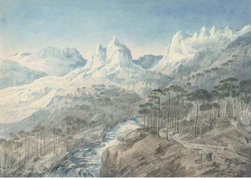 Lady Sophia Dunbar - The valley of the Bestonica, Corsica