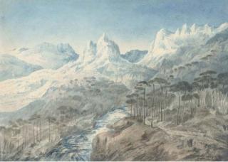 Lady Sophia Dunbar - The valley of the Bestonica, Corsica