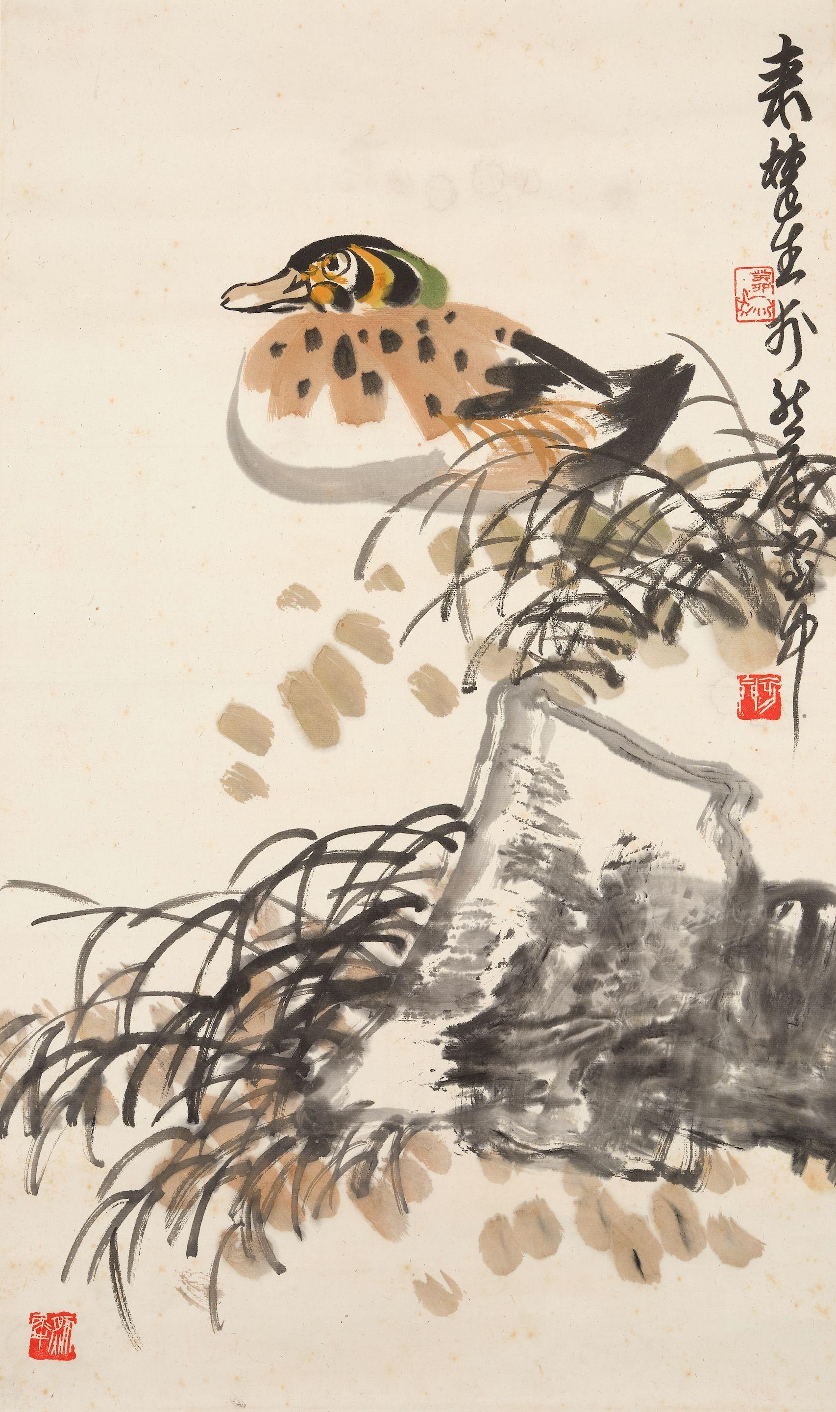 Lai Chusheng - Duck and Rock, 1963