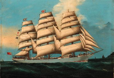 Lai Fong Of Calcutta - The Vincent approaching her port