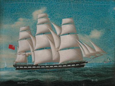 Lai Fong Of Calcutta - The wool clipper Holmsdale in Chinese waters