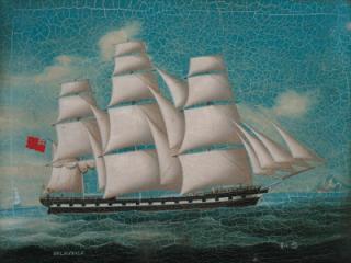 Lai Fong Of Calcutta - The wool clipper Holmsdale in Chinese waters