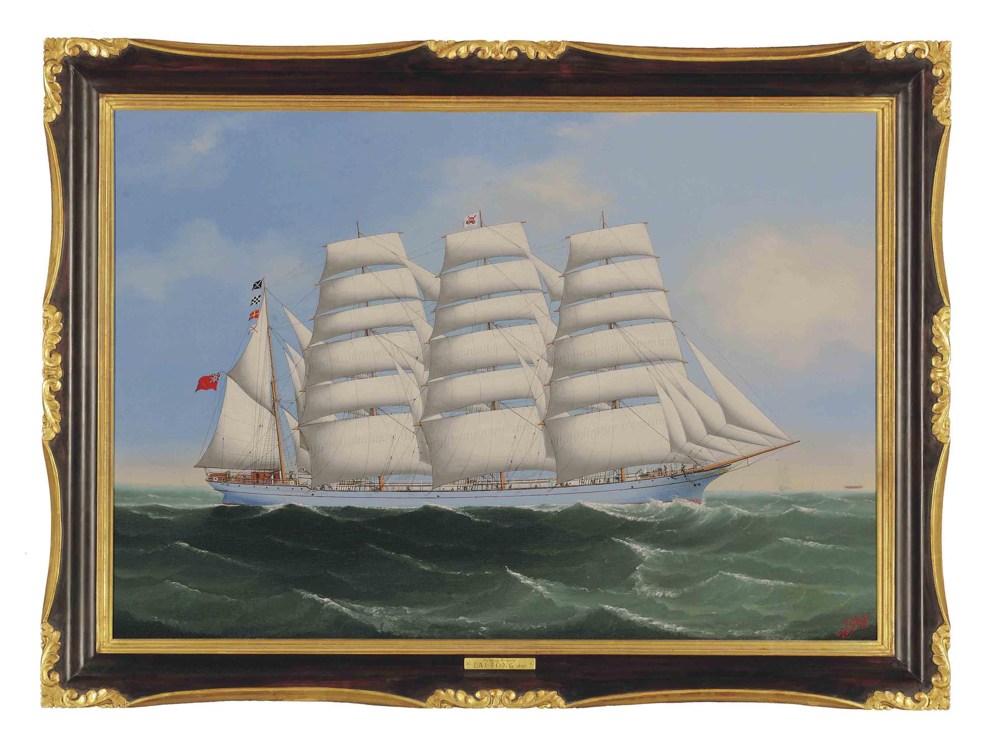 Lai Fong - The Achnashie Under Full Sail