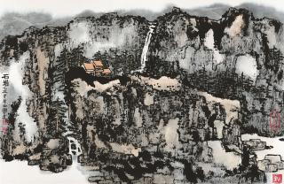 Lai Shaoqi - Rocky Landscape