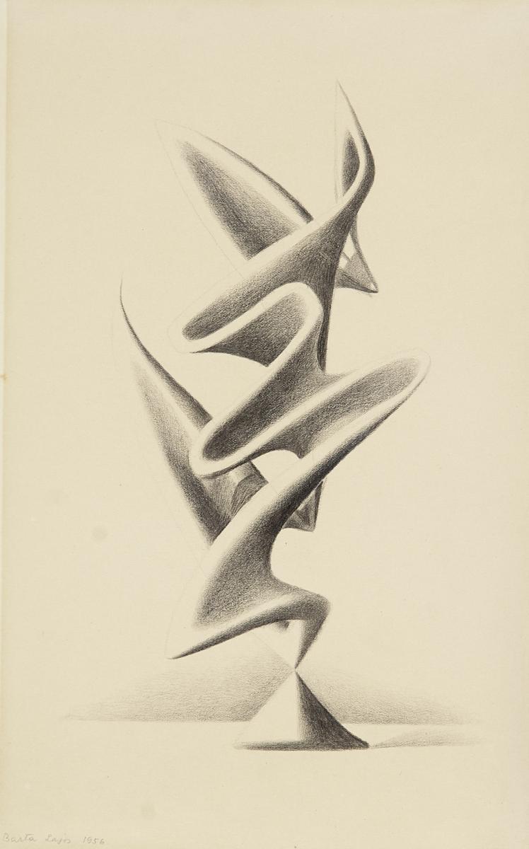 Lajos Barta - Konvolut von zwei Zeichnungen