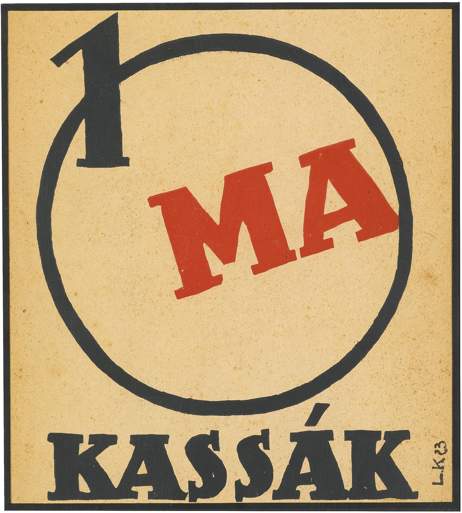 Lajos Kassák - Hungarian ma 1