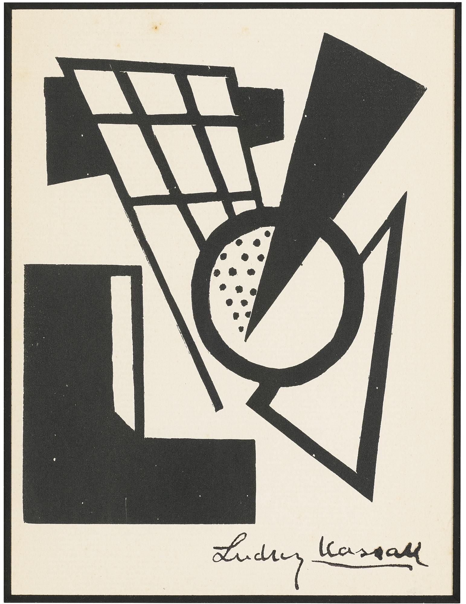 Lajos Kassák - Hungarian the Black Triangle