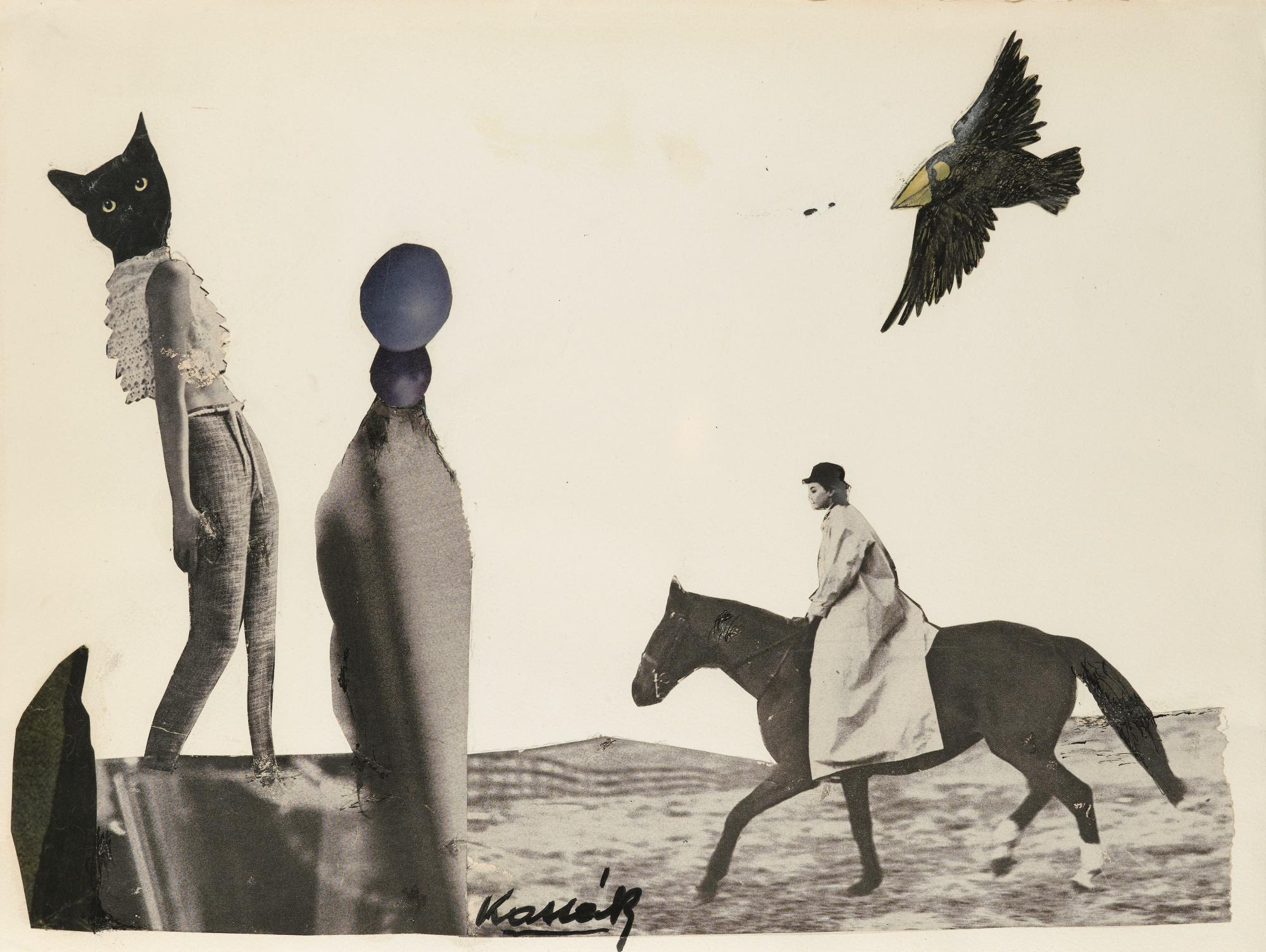 Lajos Kassák - Raven