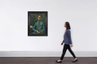 Lajos Tihanyi - Portrait of János Józsi Tersánszky