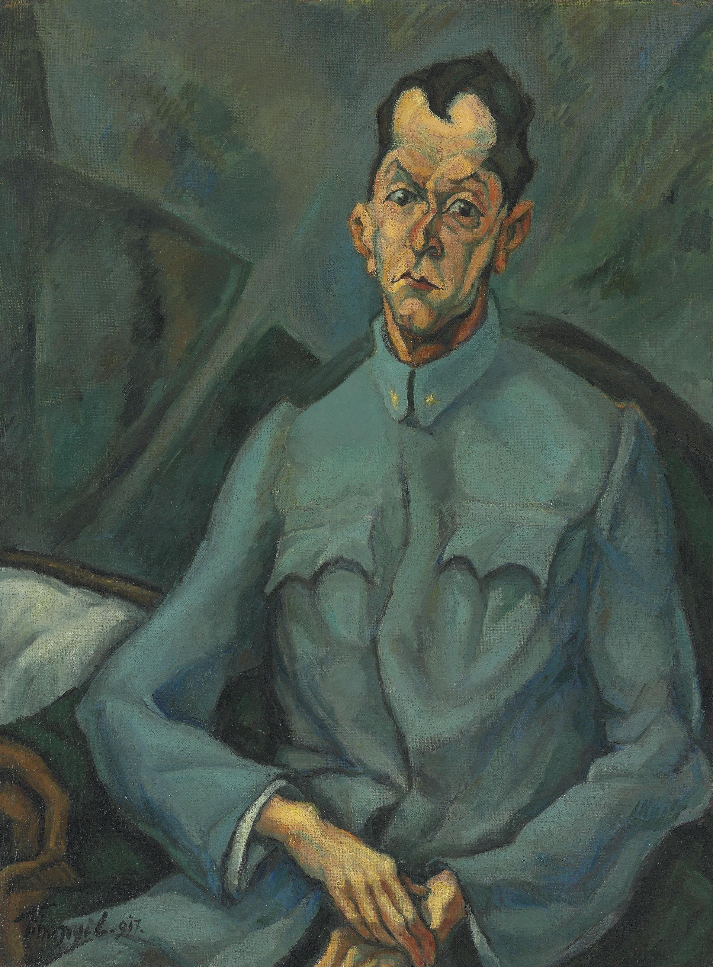 Lajos Tihanyi - Portrait of Tersánszky Józsi Jeno