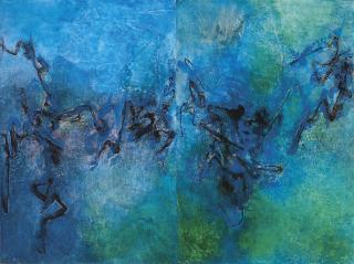 Lalan - Les formes sortent du bleu et du vert (Forms come out of the blue and the green)