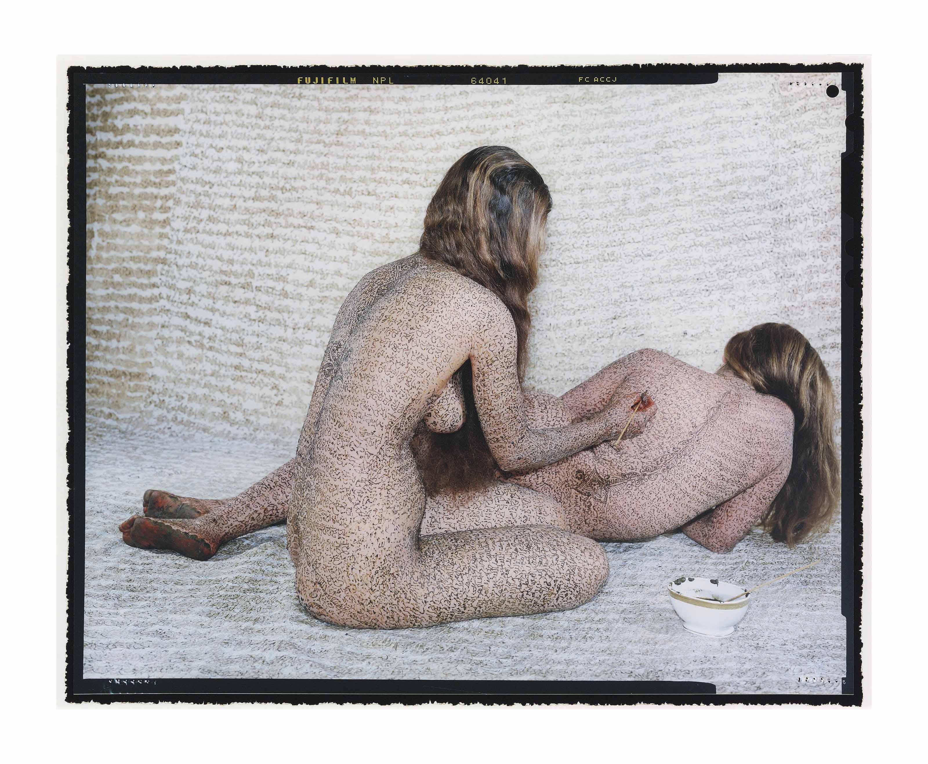 Lalla Essaydi - Converging Territories #16, 2003