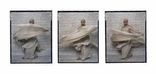 Lalla Essaydi - Dancer Triptych (#8, #10, #12)
