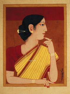 Lalu Prasad Shaw - Portrait of a Lady