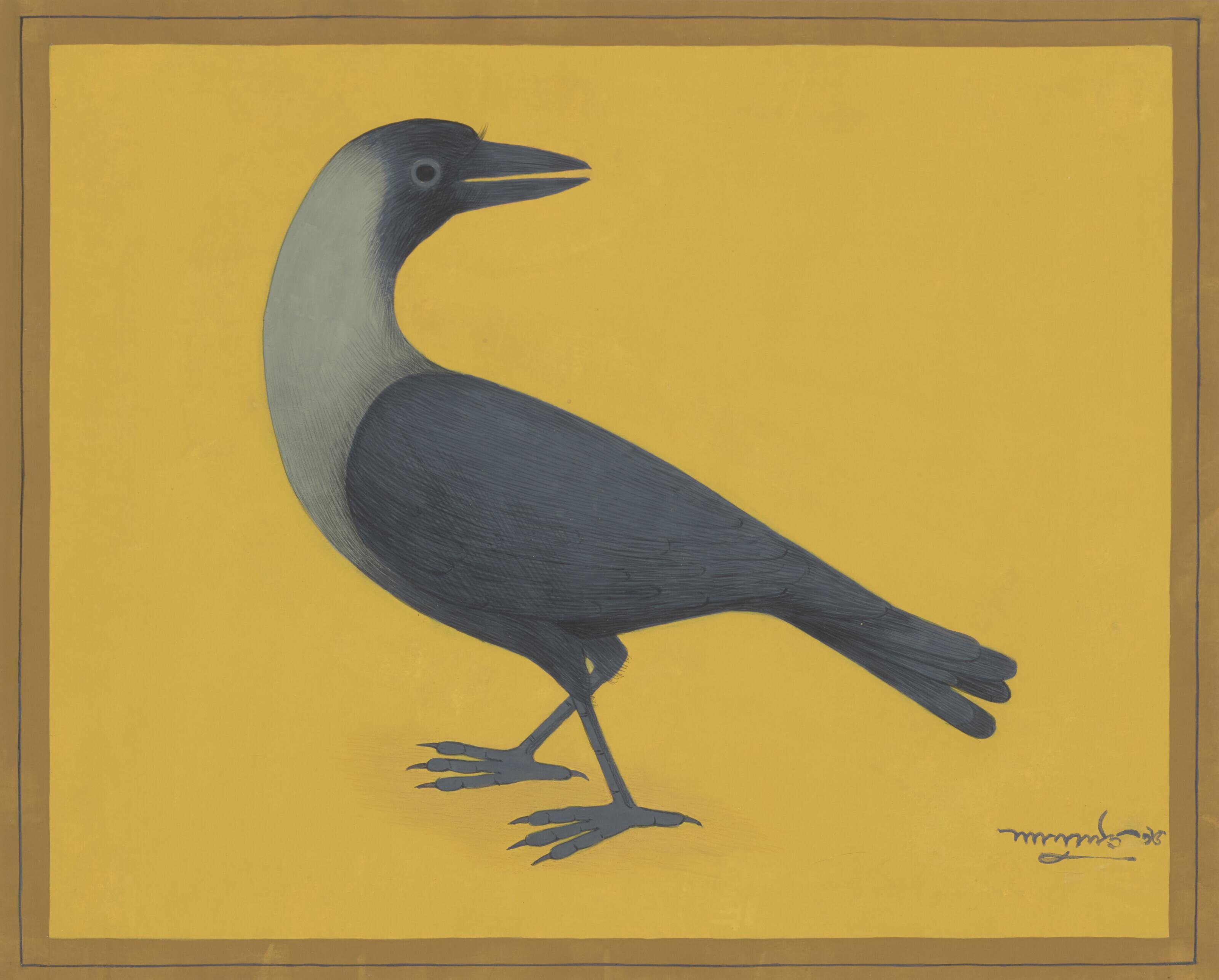Lalu Prasad Shaw - Untitled (Crow)