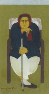 Lalu Prasad Shaw - Untitled (The Disabled One)