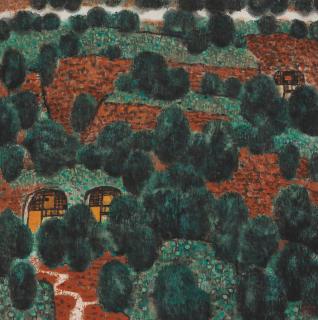 Lam Tian Xing - Village Scene