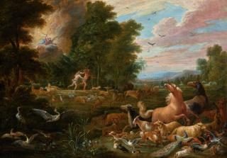 Lambert De Hondt The Elder - Expulsion From The Garden Of Eden
