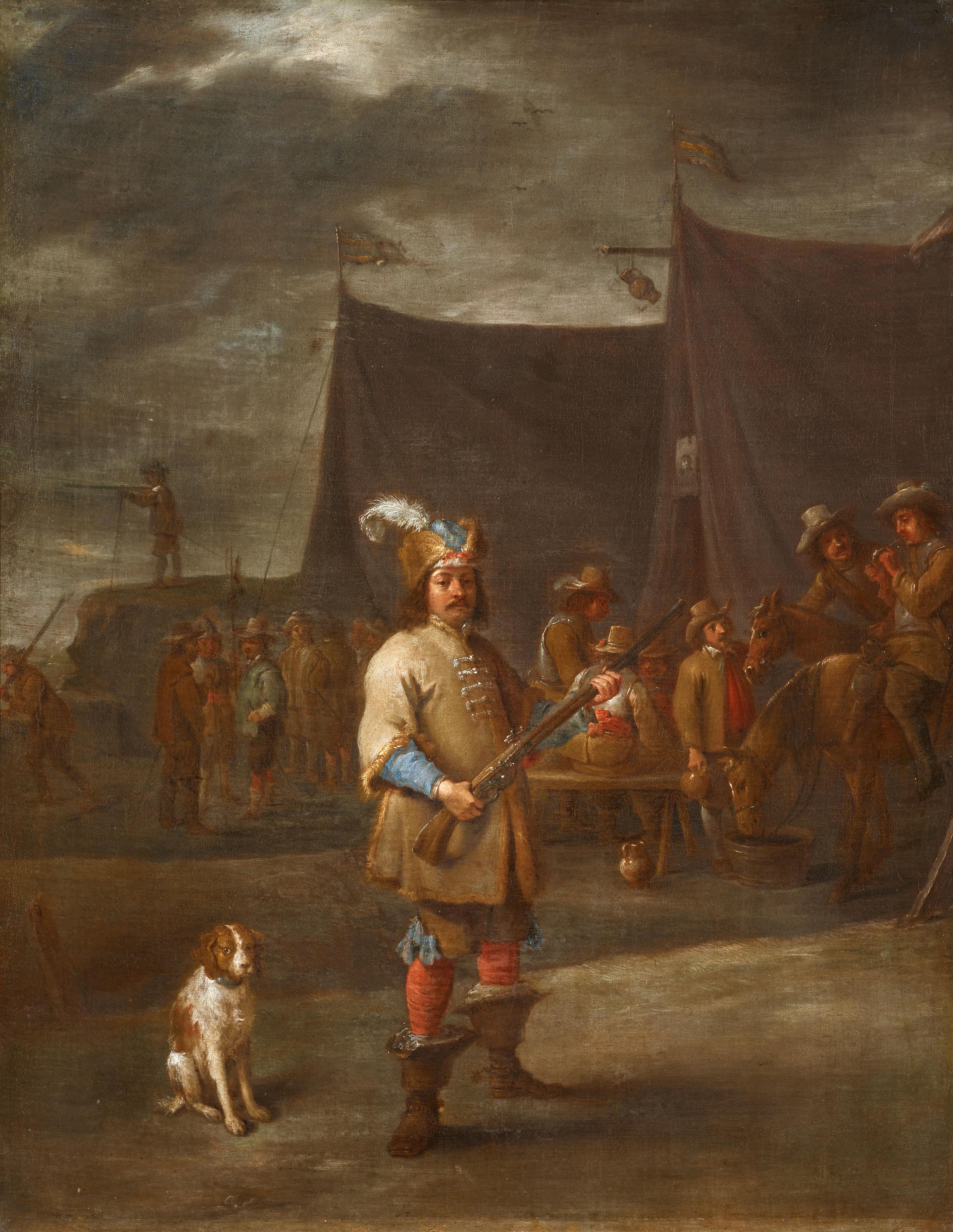 Lambert de Hondt - Im Feldlager