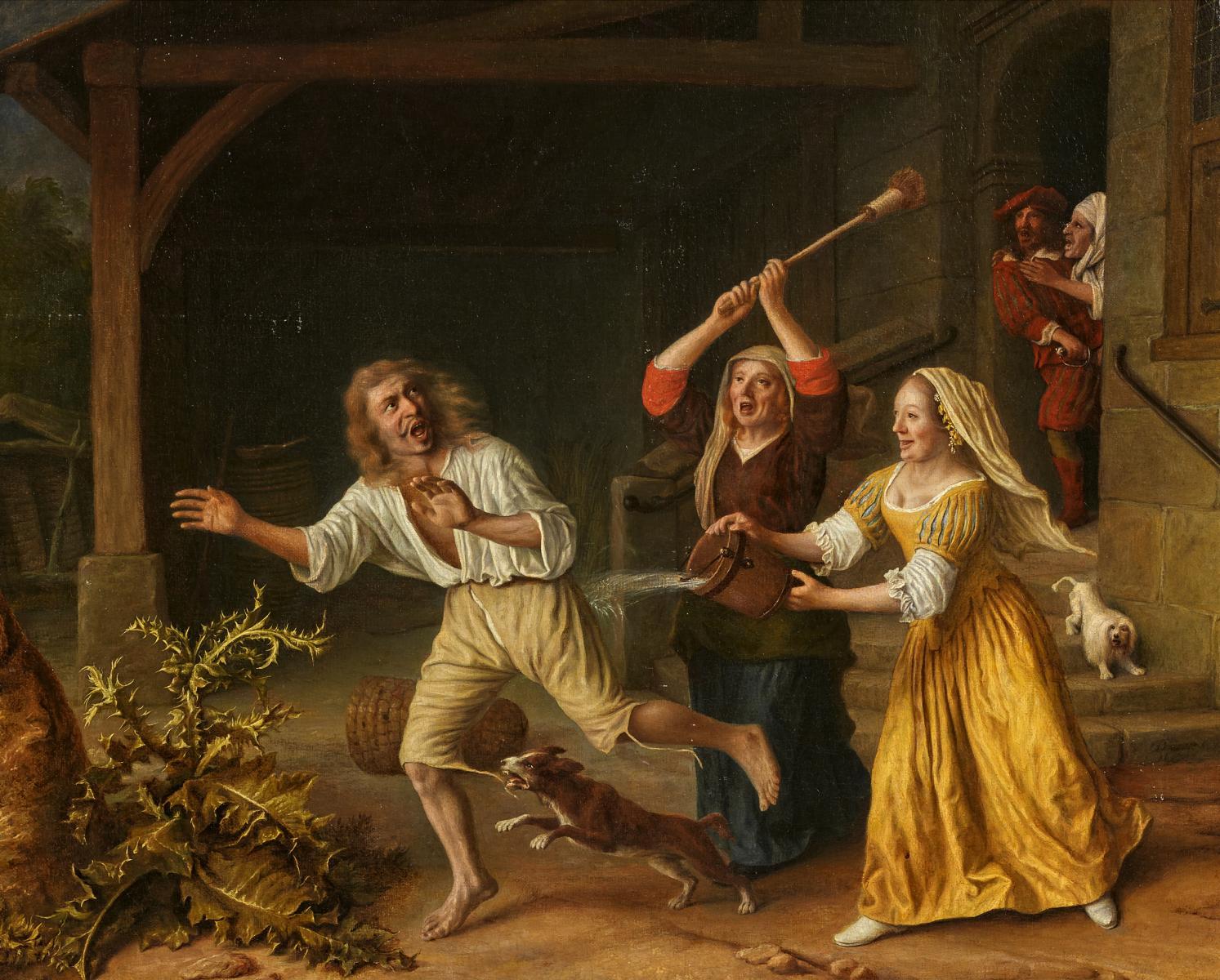 Lambert Doomer - Die Ausweisung des Verlorenen Sohnes aus dem Bordell